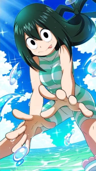 Her body ached from the workload, especially her feet. My waifu academia, Froppy edition No9 - 9GAG