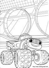 Color jupiter with the project scientist for nasa's juno spacecraft. Blaze and the Monster Machines coloring pages on Coloring ...