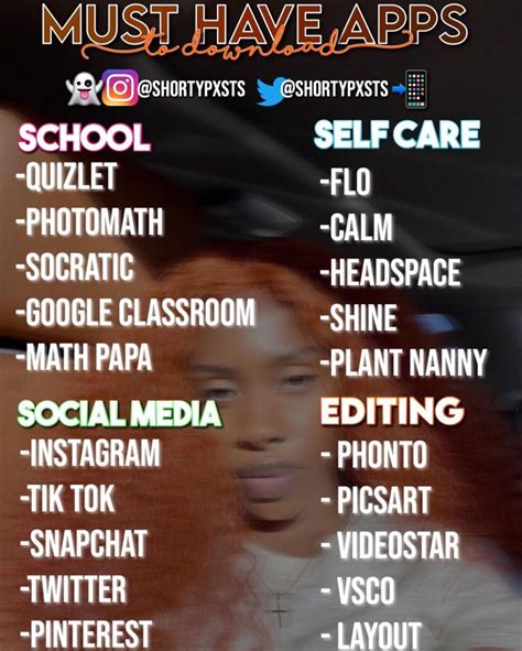 𝗆𝗎𝗌𝗍 𝗁𝖺𝗏𝖾 𝖺𝗉𝗉𝗌. in 2020 | Baddie tips, Useful life hacks ...