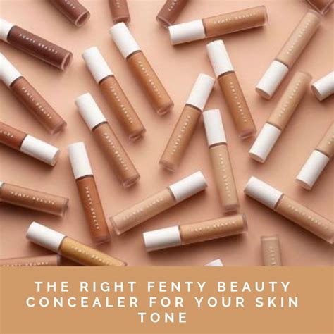 How to use concealer and foundation to hide a pimple is different than how to apply concealer for dark circles, for example. The Right Fenty Beauty Concealer For Your Skin Tone - The ...