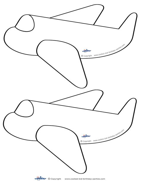 A few weeks ago we prepared a. Blank Printable Airplane Shaped Invitations