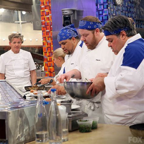 World renowned chef gordon ramsay puts aspiring young chefs through rigorous cooking challenges and dinner services at his restaurant in hollywood, hell's kitchen. Jason makes sure that his beignets are flawless for a ...