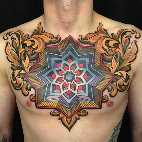 They normally take the shape of a circle which is created from the centre towards the edges to make an awesome look. 50 Mandala Tattoo Design Ideas - nenuno creative