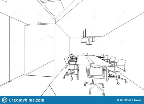 3.2 processes of development planning in. Interior Outline Sketch Drawing Perspective Of A Space ...