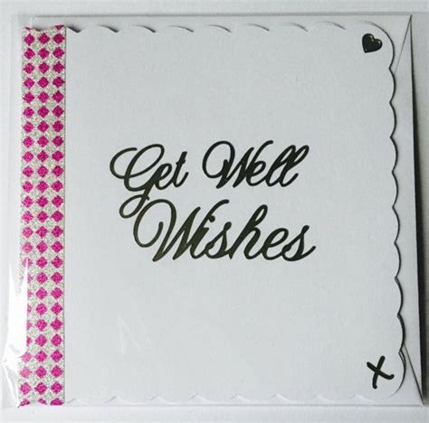 Getting a new debit card can be very exciting and once it lands in your hands, the temptation to use it immediately is very high. Handmade Get Well Wishes Card Silver Card by ...