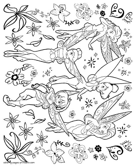 Free flower fairy coloring pages. Flower fairies coloring pages || COLORING-PAGES-PRINTABLE.COM