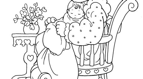 Mama & baby owl coloring page a4 size in jpg and pdf format. Mom and baby coloring page | Baby coloring pages, Coloring ...