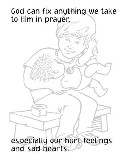 New prayers to share for moms. Free Lord's prayer Coloring Pages for kids-children and ...