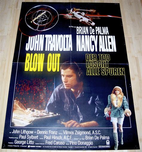 Definition of blow out (phrasal verb): Four Movie Posters for "Blow Out" | Uncouth Reflections