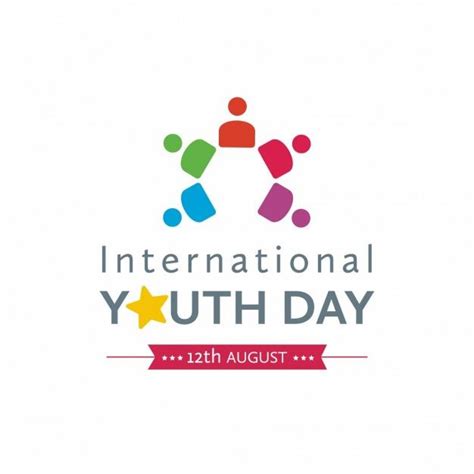Facebook gives people the power to share and makes the world more open and connected. Baixe Dia Internacional Da Juventude Logo Criativa ...