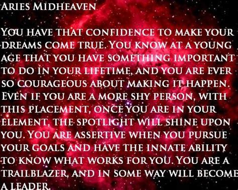 Your birth time is required to calculate your midheaven sign. aries midheaven | Pisces, Astrology zodiac, Scorpio moon