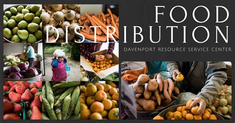 Requirements to take into consideration: Food Distribution at Davenport Resource Service Center ...