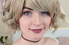 transgender tgirls trap teen blonde boy femme boys natalie pretty mars girls girl crossdressing beauty fembois wig girly wigs