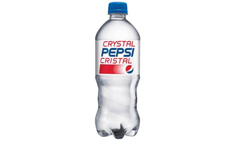 But no, it tasted nothing like the pepsi everyone was so familiar with. How retro: Crystal Pepsi returns to shelves | 2016-06-29 ...