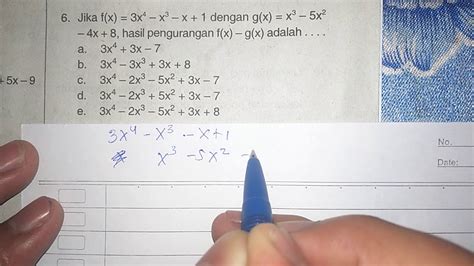 Contoh soal logaritma sederhana yang dapat dengan mudah dipahami karena disertai dengan penjelasan dalam proses penyelesaian soalnya. Polinomial - Contoh Soal Polinomial Dasar - YouTube