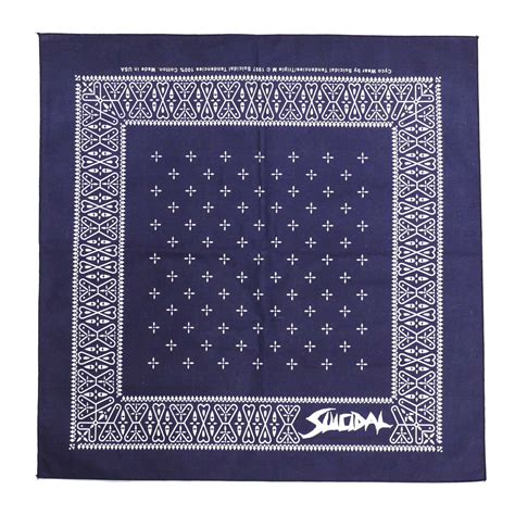 Solutions are often found, feelings change, unexpected positive events occur. SUICIDAL TENDENCIES-BANDANA- | スイサイダルテンデンシーズ バンダナ通販