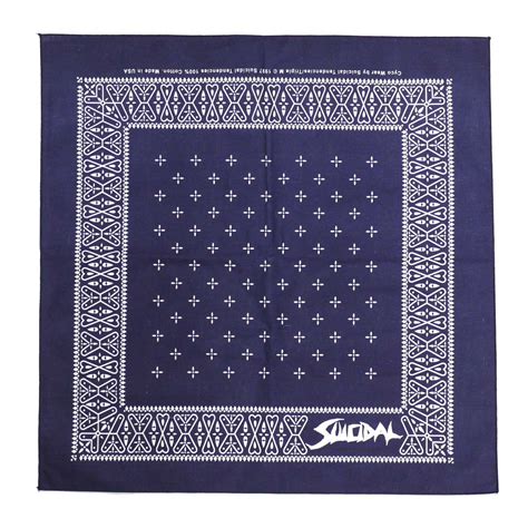 Consult a doctor for medical advice. SUICIDAL TENDENCIES-BANDANA- | スイサイダルテンデンシーズ バンダナ通販