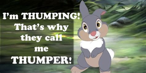 Best bible thumpers quotes selected by thousands of our users! Thumper | Say something nice, Disney movie quotes, Disney quotes