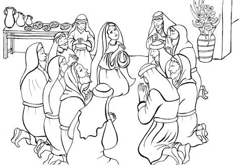 Paul stayed 2 years preaching and teaching in ephesus. Free Twelve Disciples Coloring Page, Download Free Clip ...