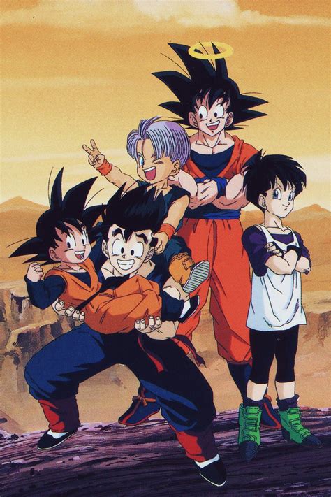 Gohan del futuro y goku. Goku, Gohan, Goten, Trunks, and Videl | Dragon ball ...