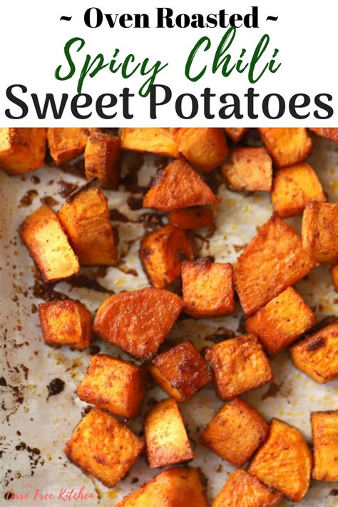 It's healthy, full of flavour and so comforting. Chili-spiced sweet potato chunks are one of those sweet ...