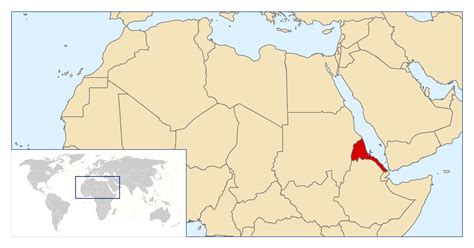 Map with zoom and satellite view of eritrea. Large location map of Eritrea | Eritrea | Africa | Mapsland | Maps of the World