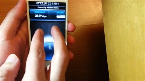 Speedof.me is a broadband speed test that allows you to easily measure your actual internet speed on all your devices like mobile, tablet, game console, smart tv, etc. T-Mobile iPhone 5 4G! Speed Test - YouTube