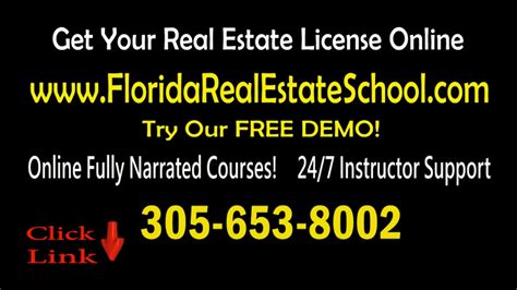 Wait until you're at least 18 years old. Get Your Florida Real Estate License Online 12 seconds ...