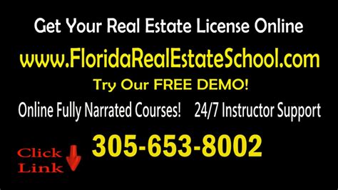 The truth is they say that there are forums that you. Get Your Florida Real Estate License Online 12 seconds ...