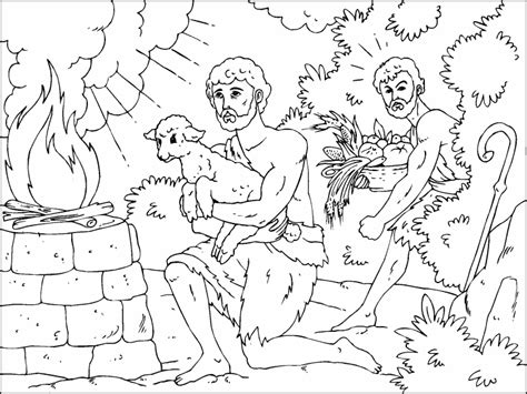 You can use these image for backgrounds on cellular with high quality resolution. Cain and Abel coloring page - Coloring Pages 4 U