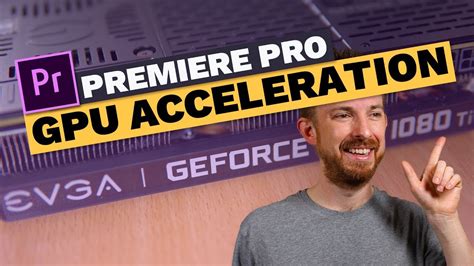 Adobe premiere pro is probably the best video editing software for 360 videos because of its going back to the subject of this post, sometimes premiere can't find your graphics card. Enable Premiere Pro GPU Acceleration (Using EVGA Graphics ...