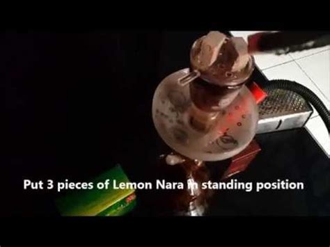 How to use your mini hookah with and without charcoal. Lemon Nara Natural Hookah Coals: Two hours of shisha ...