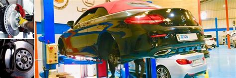 We know the problems regularly faced by mercedes owners like malfunction in engine software, fuel system issues, leaks, ac system, transmission failure, tyres and others. Mercedes C200 Brakes Service in Dubai - Quick Fit Auto Center