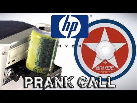 This guy comes so close to just losing it!support friday. HP Cup Holder Prank Call - YouTube