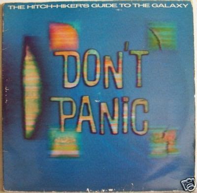 There are actual lines on the far left side of the screen. popsike.com - Douglas Adams Hitchhiker's Guide To The Galaxy LP NM/M - auction details
