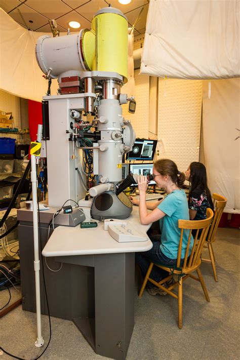 Scientific Image - Scientists Using a Transmission Electron Microscope | NISE Network