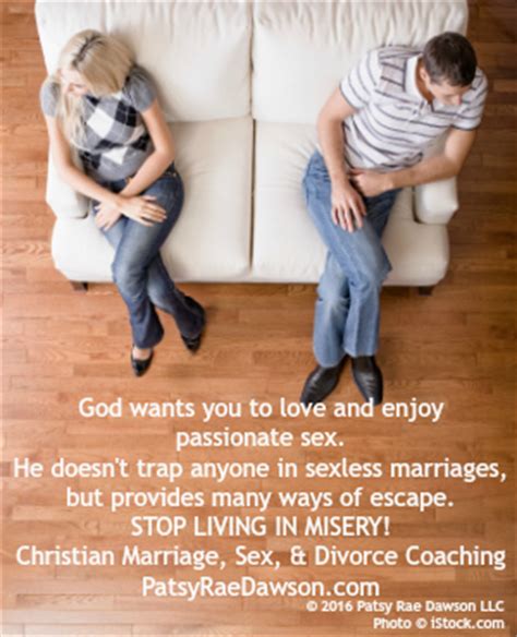 For those of us over the age of 40 a sexless marriage becomes less and less important as we age. Part 1: 3 Types of Sexless Marriages in the Bible | Patsy ...