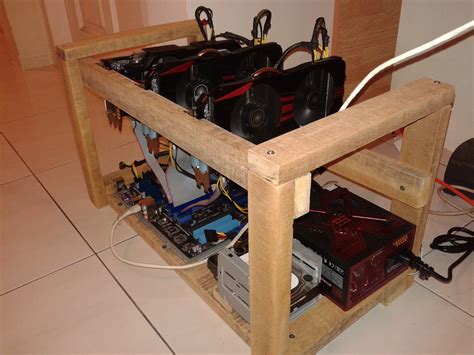 Gpu rigs for dogecoin mining. This was my first mining rig to mine dogecoin in 2014 ...