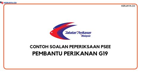 Penyuluh perikanan adalah jabatan yang mempunyai ruang lingkup tugas, tanggung jawab dan wewenang untuk penyuluhan perikanan yang diduduki oleh pns dgn hak dan kewajiban secara penuh yg diberikan oleh pejabat yang berwenang. Contoh Soalan Pembantu Perikanan G19 PSEE SPA/Jabatan ...