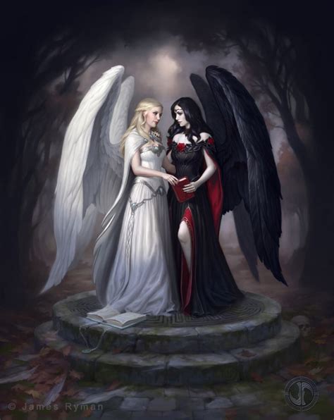 Maybe you would like to learn more about one of these? Dark and Light Angels by namesjames on @DeviantArt ...