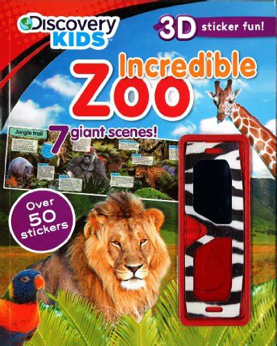 Todos los juegos nuevos para niños y niñas de las aventuras de doki y sus mejores amigos. Lee un libro Incredible Zoo (Discovery Kids 3D Sticker fun ...