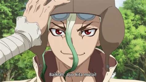 Setelah beberapa ribu tahun berlalu, anak sma bernama taiju terbangun dan dikejutkan dengan perubahan dunia. Dr. Stone: Stone Wars season 2 Episode 8 Subtitle Indonesia - Samehadaku