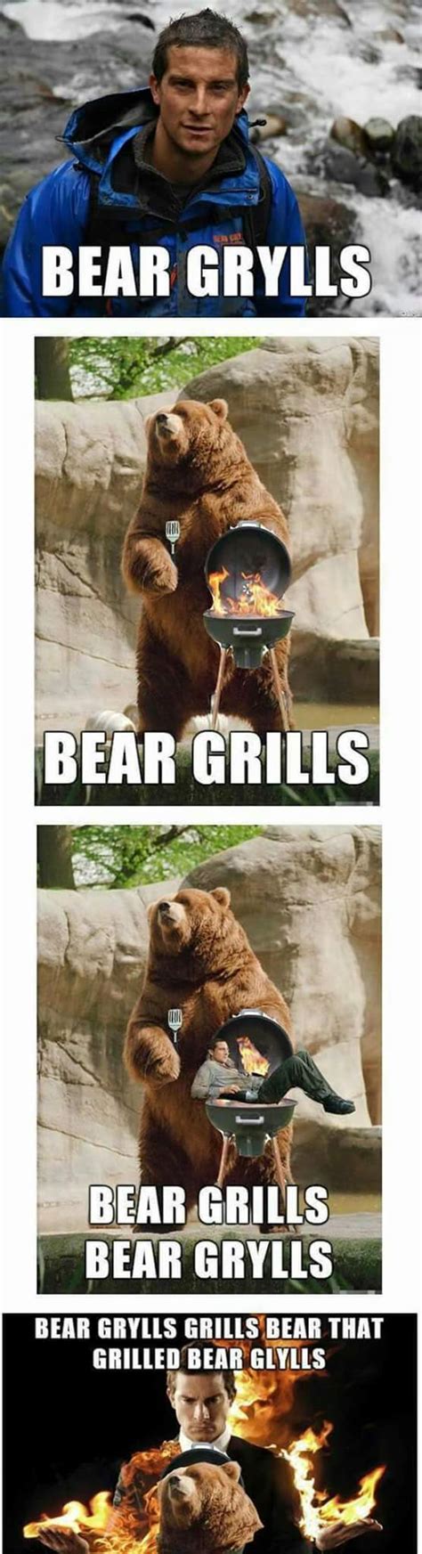 At memesmonkey.com find thousands of memes categorized into thousands of categories. Bear Grylls - Meme by jgherui :) Memedroid