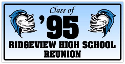 Change text, images, colors, and fonts or upload your own designs. School Reunion Banner 101 | Anniversary Banner Templates ...