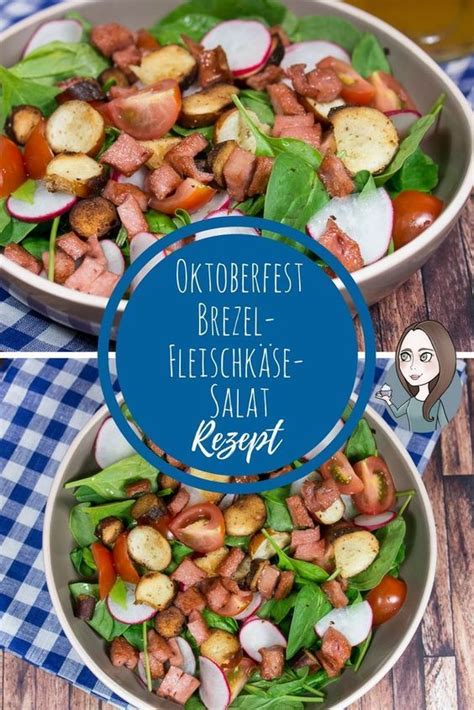 5,60 € großer salat bunt gemischt. Oktoberfest Brezel-Fleischkäse-Salat Rezept - MakeItSweet ...