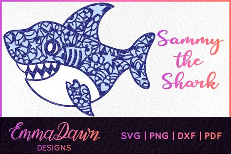You will receive this design in the following formats: Baby Shark Svg Layers - Layered SVG Cut File