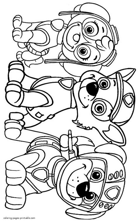 Two tigers adult coloring page. 25+ Creative Picture of Free Paw Patrol Coloring Pages ...