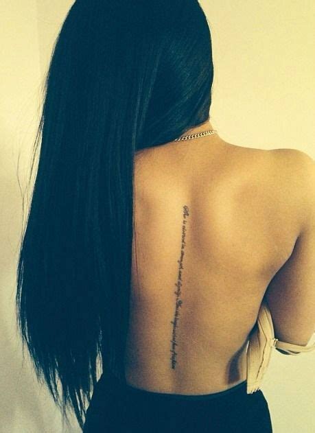 Top 30 spine tattoos for women. Many, Many Spine Tattoos and Designs | Tattoos Beautiful