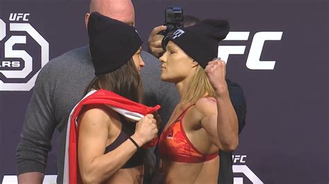 Karolina kowalkiewicz has a volume edge in striking and she hits fairly hard and has a nice clinch game. Karolina Kowalkiewicz vs. Felice Herrig - Weigh-in Face ...