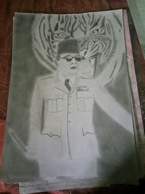 Posts tagged as borutodraw picdeer. Gambar Soekarno Hitam Putih Pensil